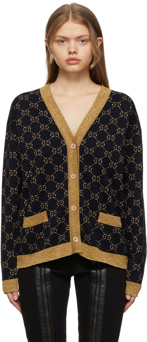 navy blue gucci sweater|gucci women's sweaters.